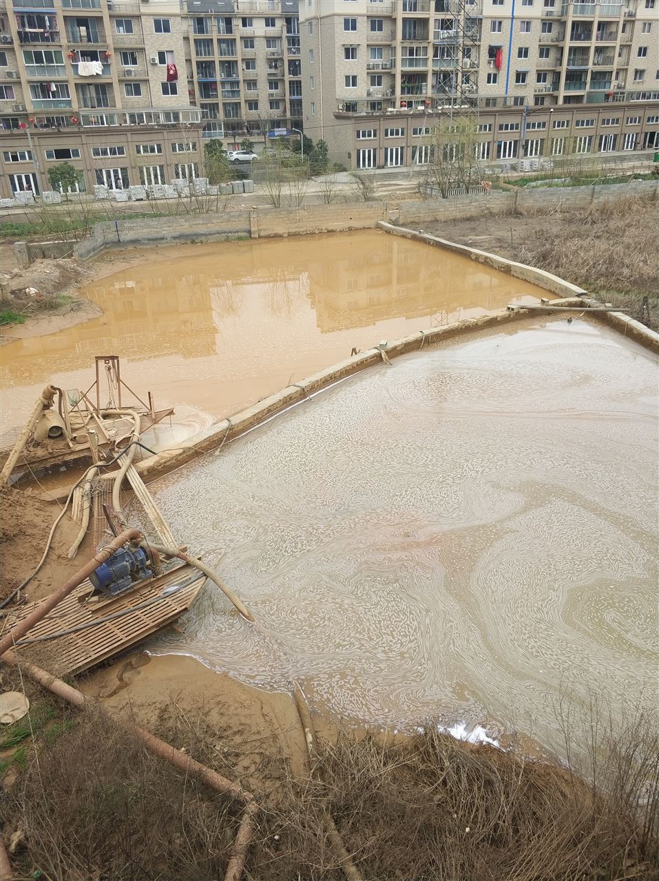 吉林沉淀池淤泥清理-厂区废水池淤泥清淤
